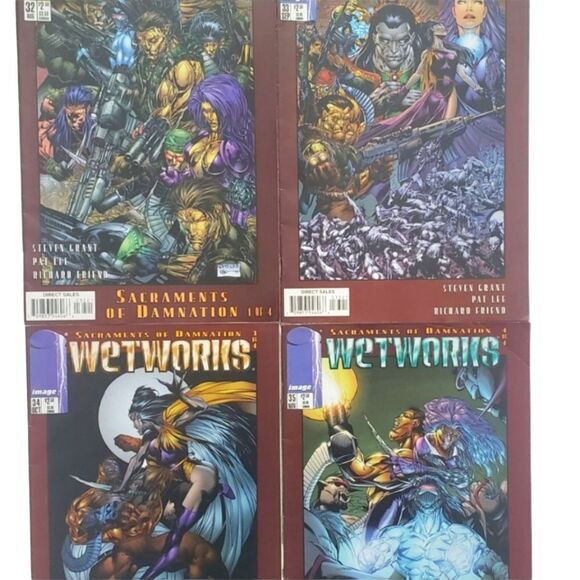 WETWORKS COMIC BUNDLE x4 - Picture 2 of 6